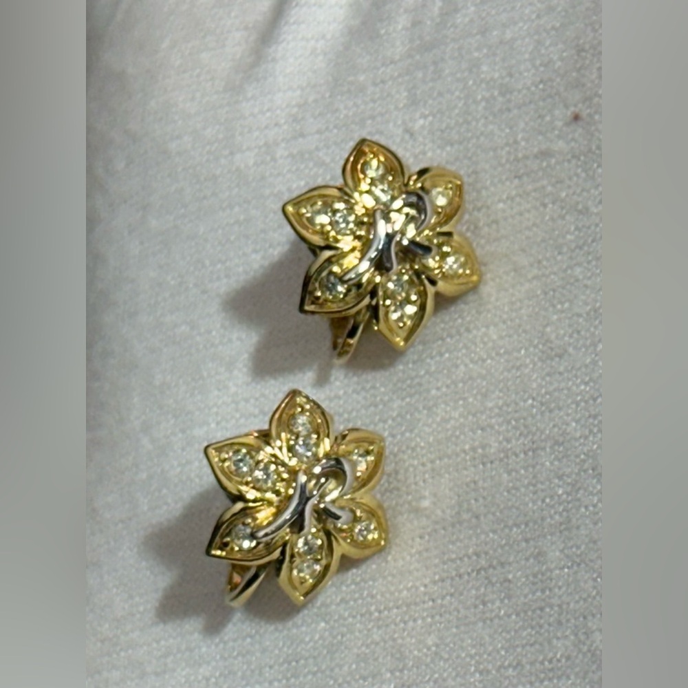 Nina Ricci Clip On Earrings - Picture 11 of 14